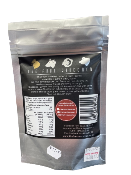 The Four Saucemen - The Chicken Rub