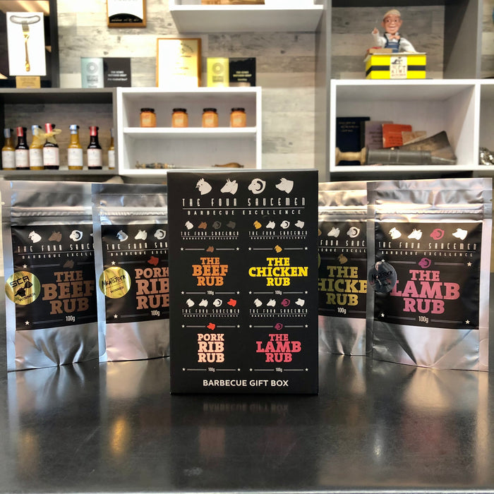 The Four Saucemen - Rub Gift Box