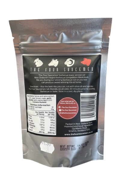 The Four Saucemen - Rib & Pork Rub