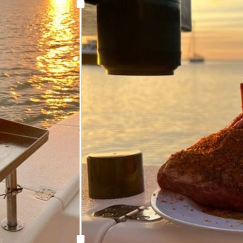 Camping and Boating with your BBQ.
