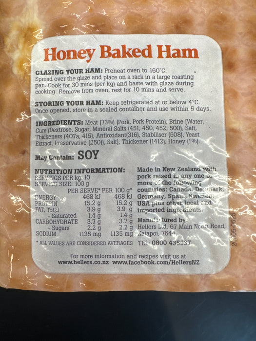 Honey Baked Ham