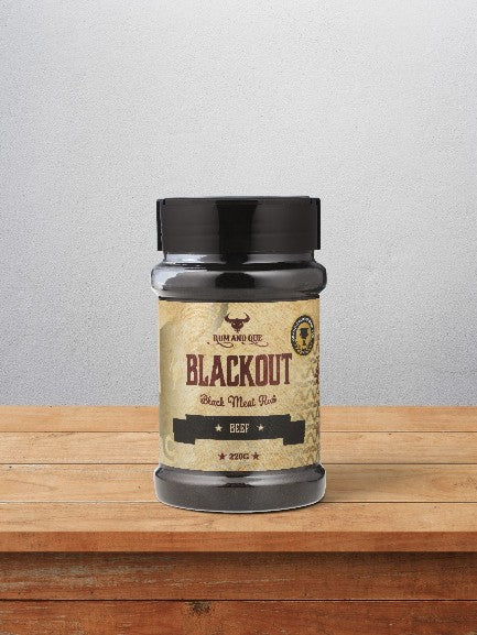 Rum & Que  - Blackout Shaker