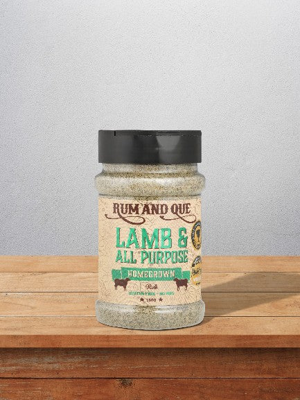 Rum & Que  - Lamb & All Purpose "Home Grown" Shaker