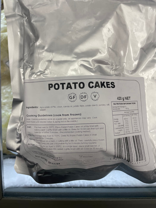 Wild Chef Potato Cakes