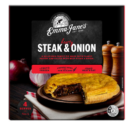 Family Pie - Emma Janes Steak & Onion Pie