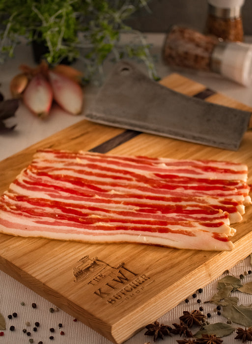 Dry Cure Streaky Bacon - Sweet Double Smoked
