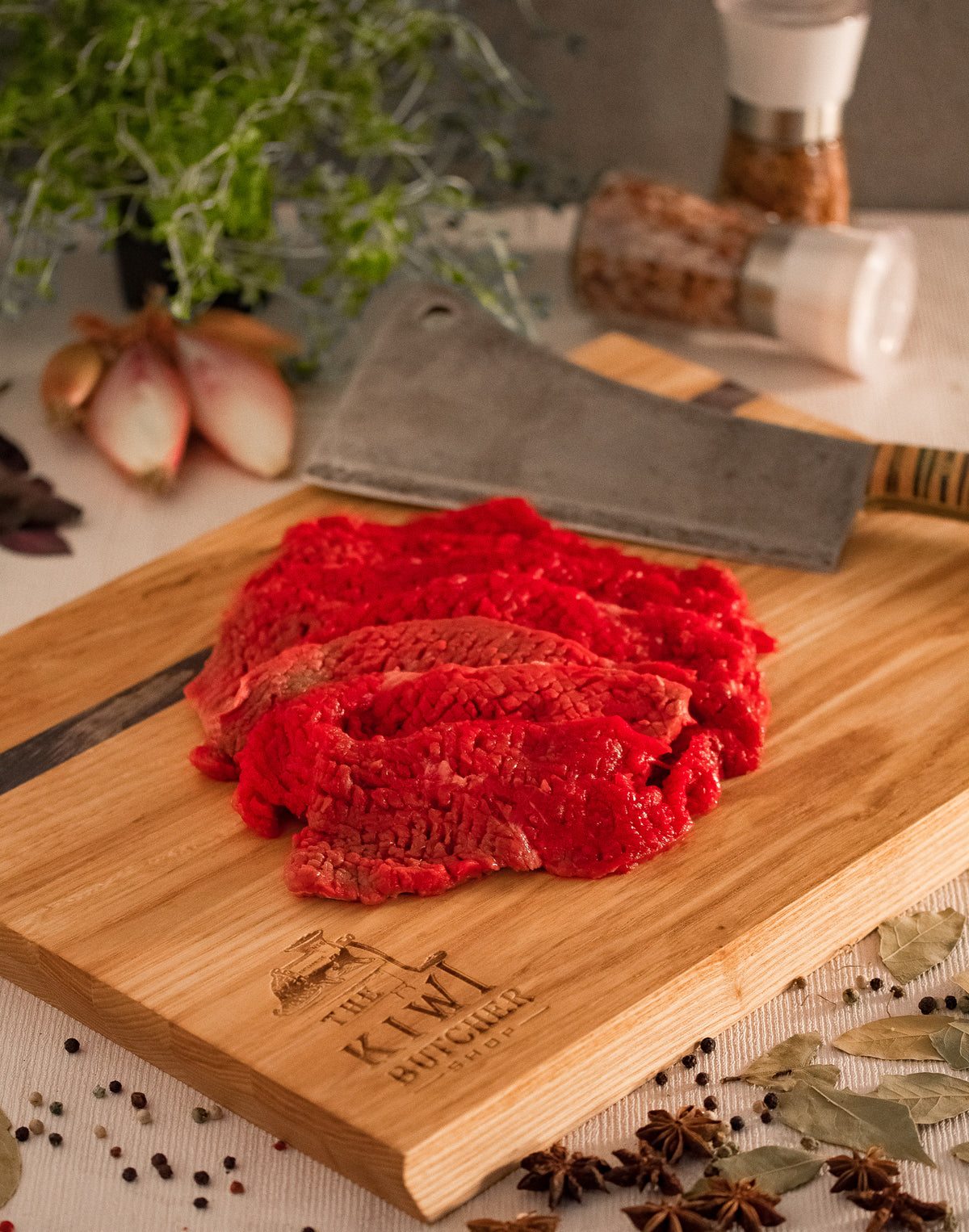 Marinated BBQ Steaks